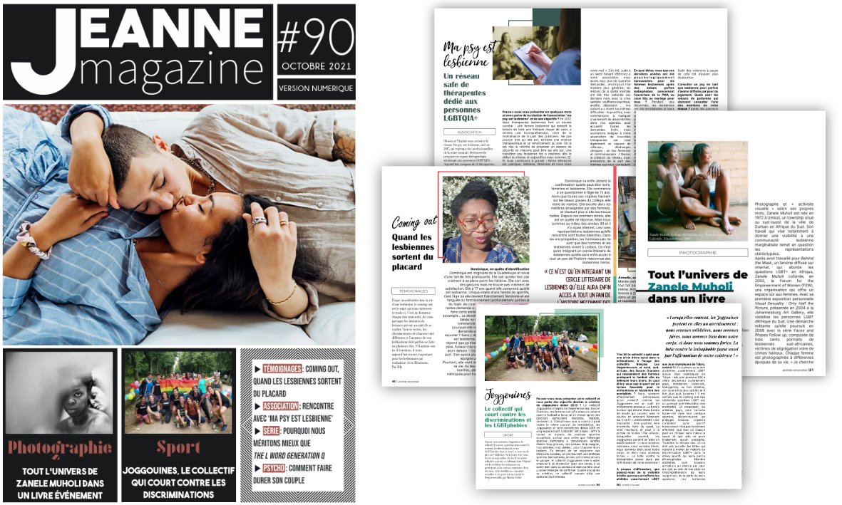 Sortie de Jeanne Magazine n°90 - Octobre 2021 - Jeanne Magazine